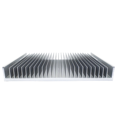 Big Mold Heat Sink Aluminum Extrusion Profiles Anodizing Clear Surface Treatment