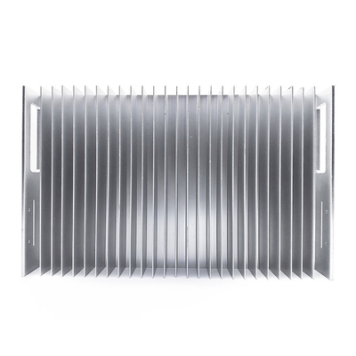 Big Mold Heat Sink Aluminum Extrusion Profiles Anodizing Clear Surface Treatment