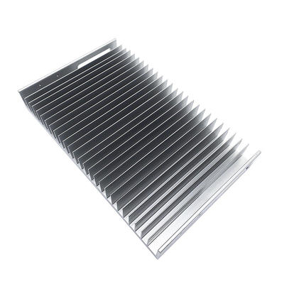 Big Mold Heat Sink Aluminum Extrusion Profiles Anodizing Clear Surface Treatment