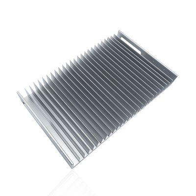Big Mold Heat Sink Aluminum Extrusion Profiles Anodizing Clear Surface Treatment