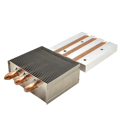 CPU 3pcs Heat Pipe Radiator Cooling For Led Light Anti Oxidation ISO9001